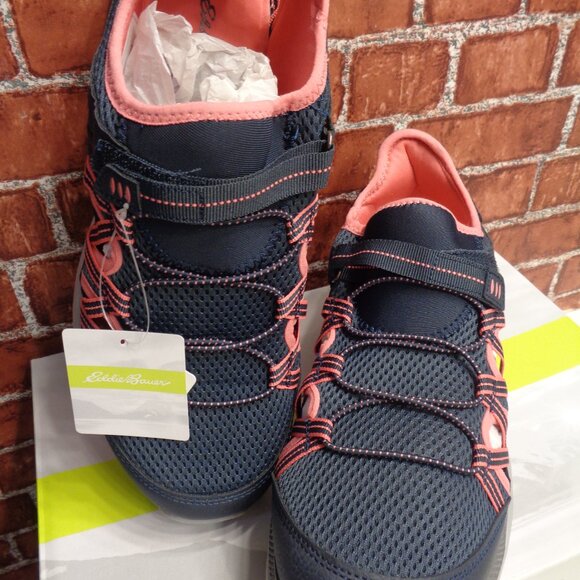 Eddie Bauer Sutton Hybrid Adventure Shoe Women’s 9.5M Navy NWT - Picture 2 of 6